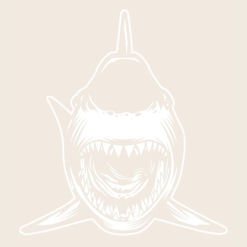 Requin gueule ouverte
