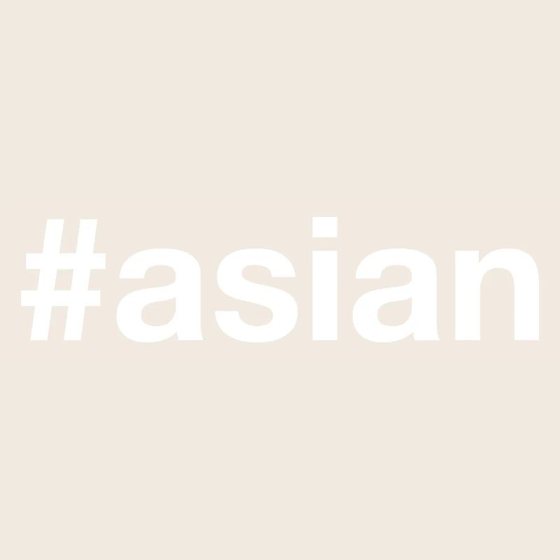 ASIAN Asien Hashtag