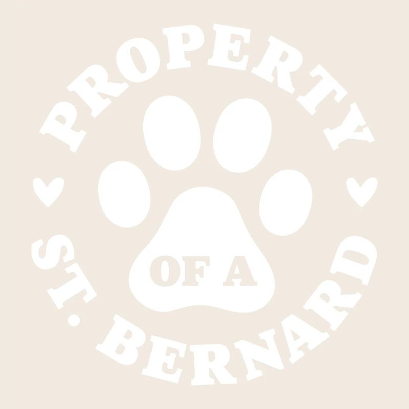 Eigentum eines Bernhardiners