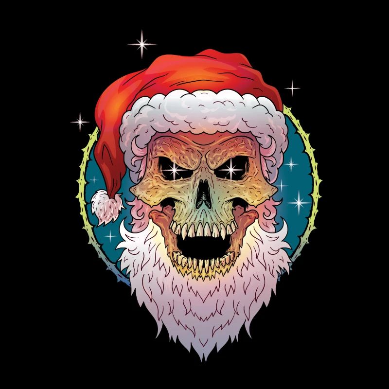 Noël moche noël scull santa