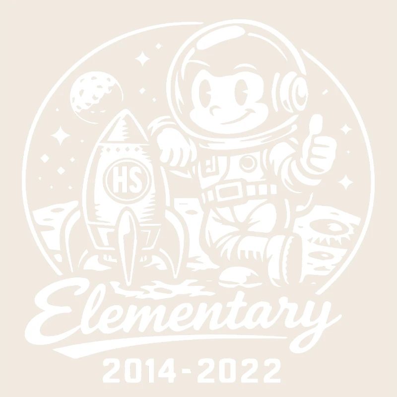 Astronaute Élémentaire Lune