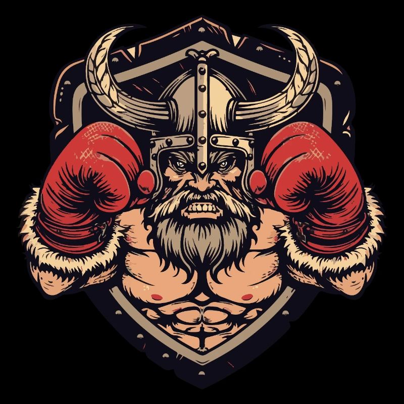 Viking Boxer MMA Logo