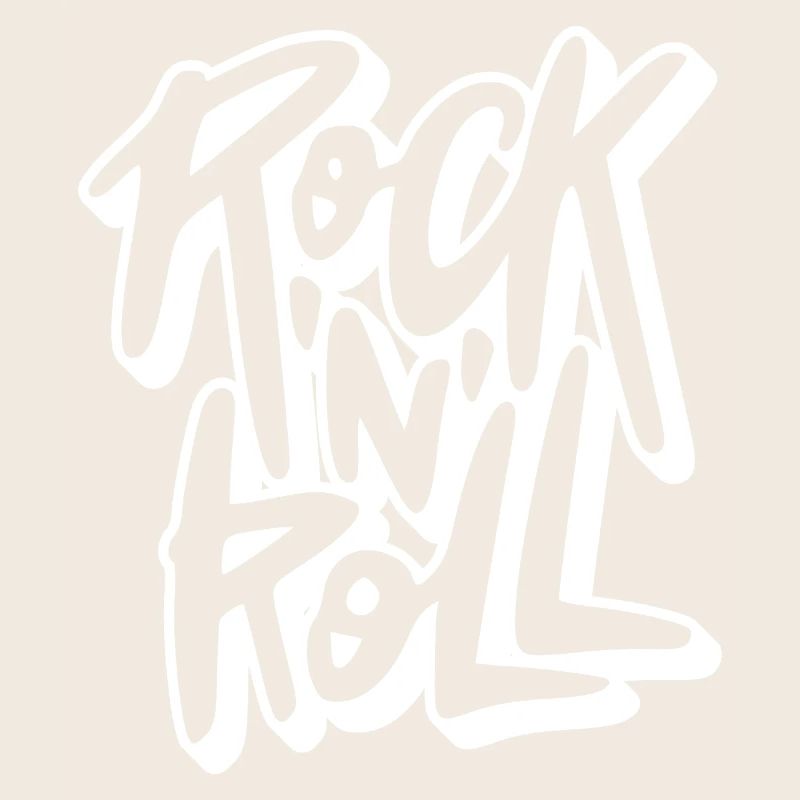Rock 'n' Roll Graffiti-Text