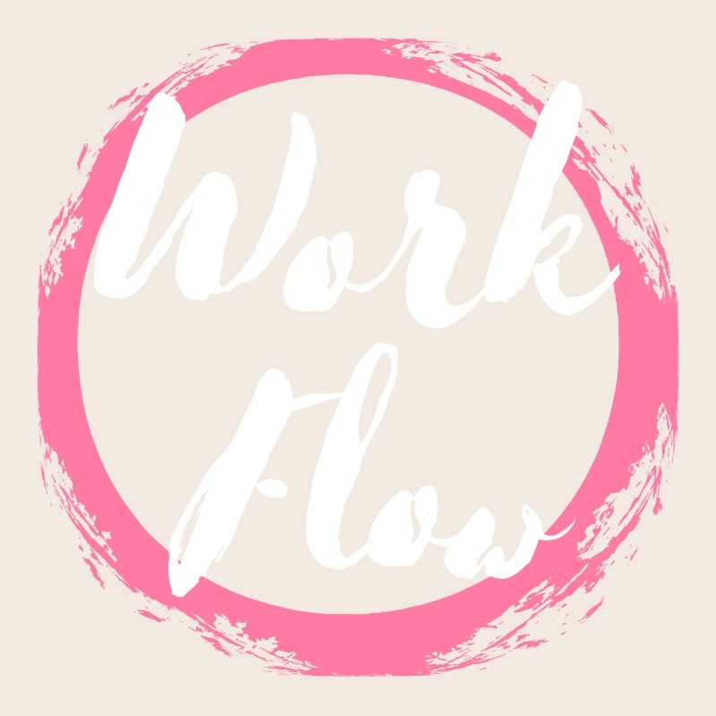 Work Flow Productivity Focus Motivation Shirt