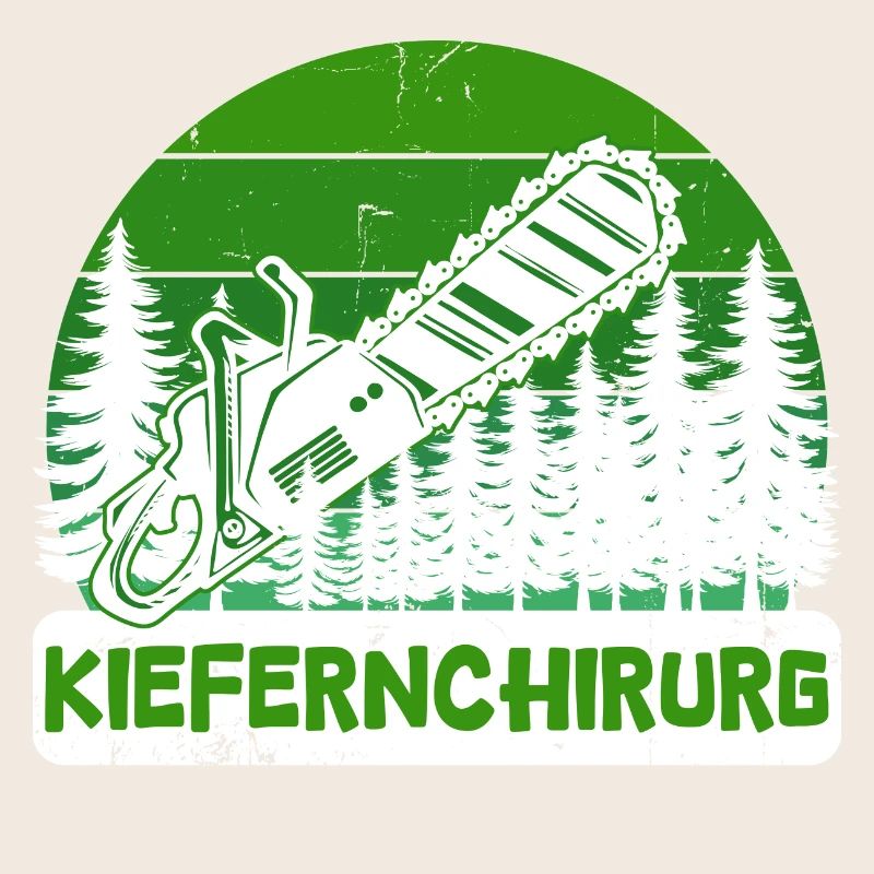 Lumberjack Tree Chainsaw Statement Woodwork