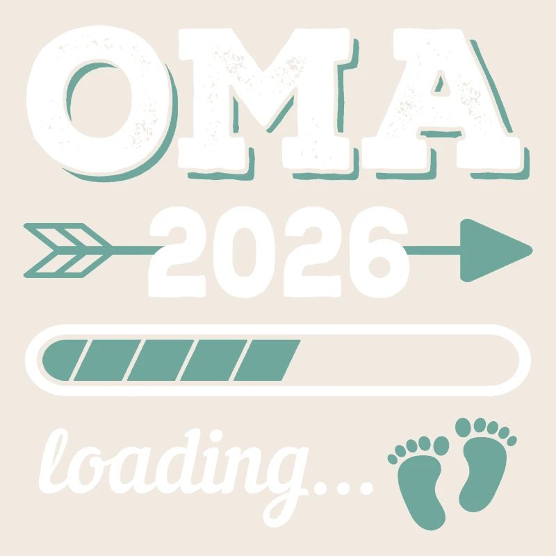 Oma 2026 Loading Werdende Großmutter Geschenkidee