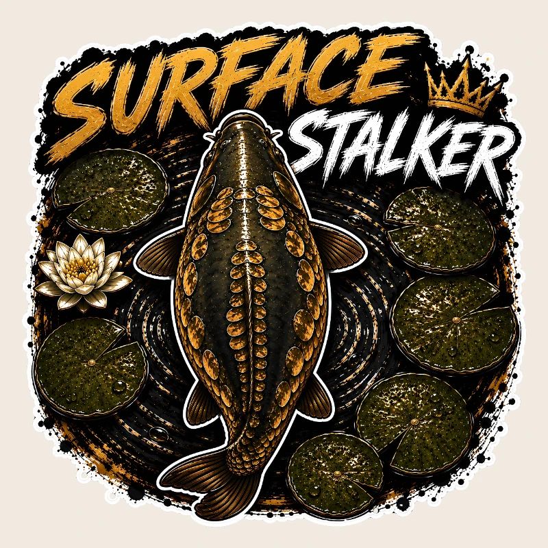 Conception de la pêche à la carpe de surface Stalker
