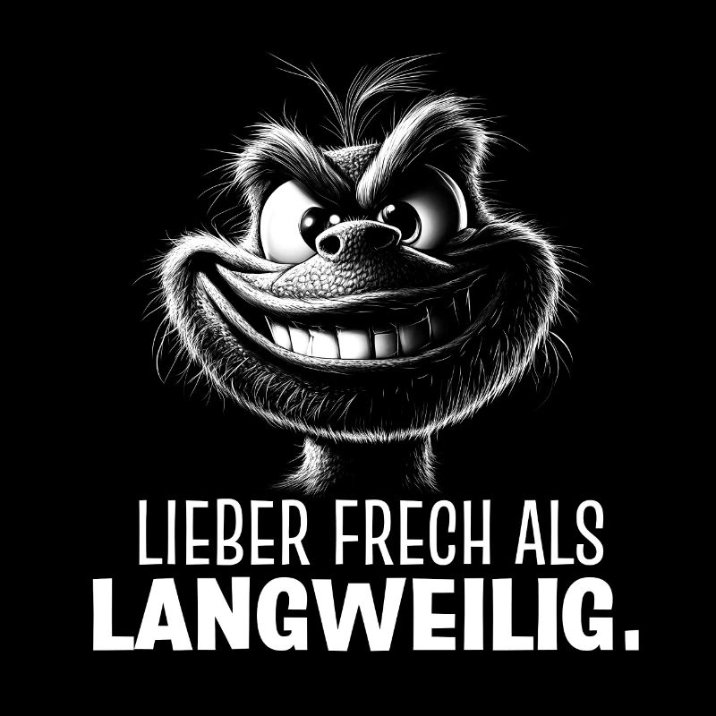 Lieber frech als langweilig