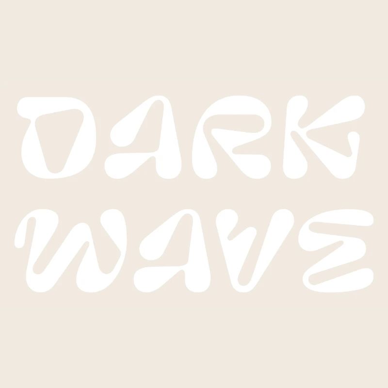 Conception du logo Dark WAVE