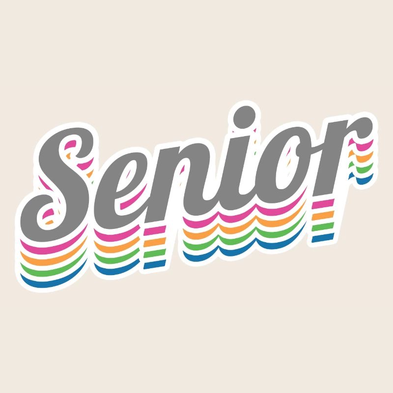 Senior - Student Class Retro Graduation Party Gift