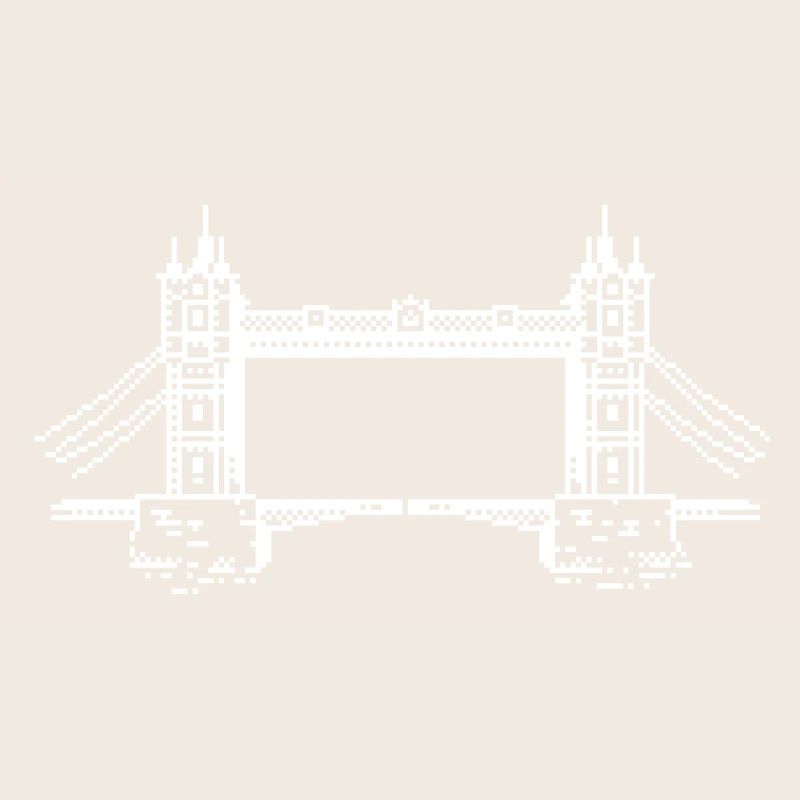 1Bit Pixel Tower Bridge