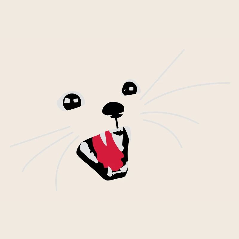 Böse Katze