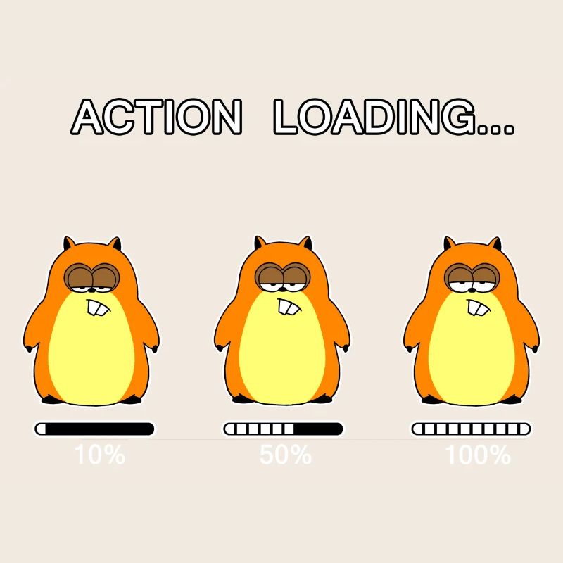 Action loading... (whiteline)