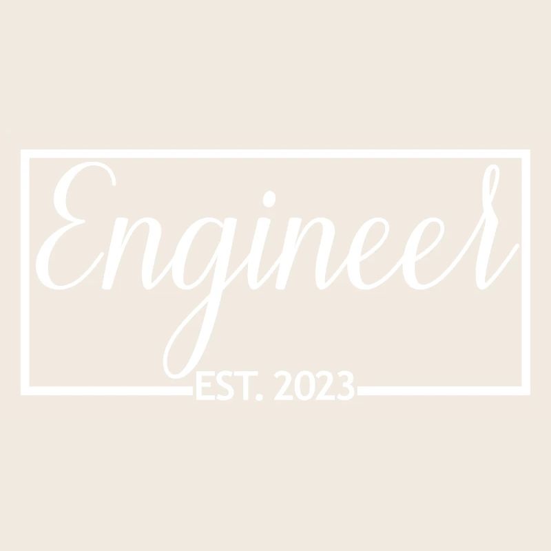 Engineer Est. 2023 Graduation Engineering Student