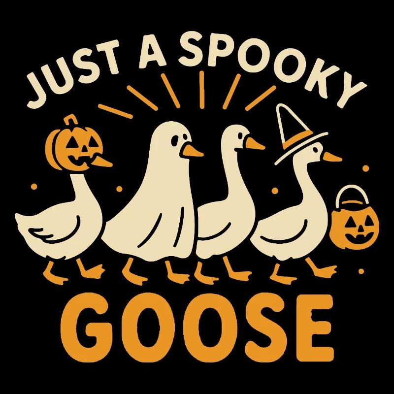 Just A Spooky Goose Halloween Kostüm Spaß
