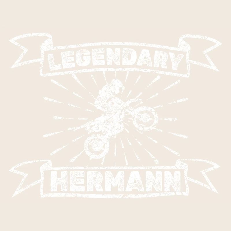 Hermann als Motorrad