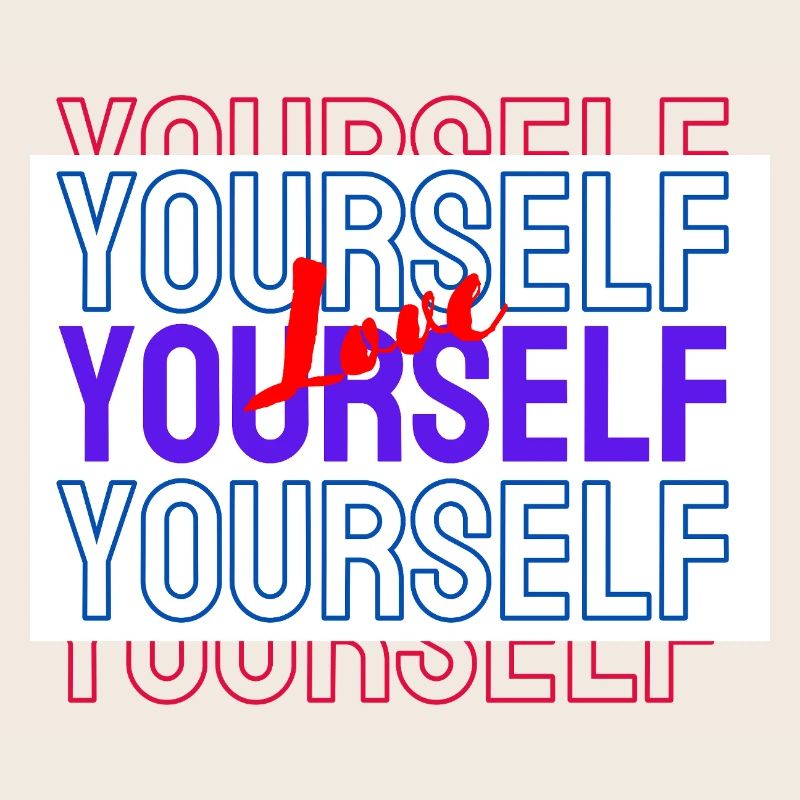 Love Yourself Pattern Love Yourself