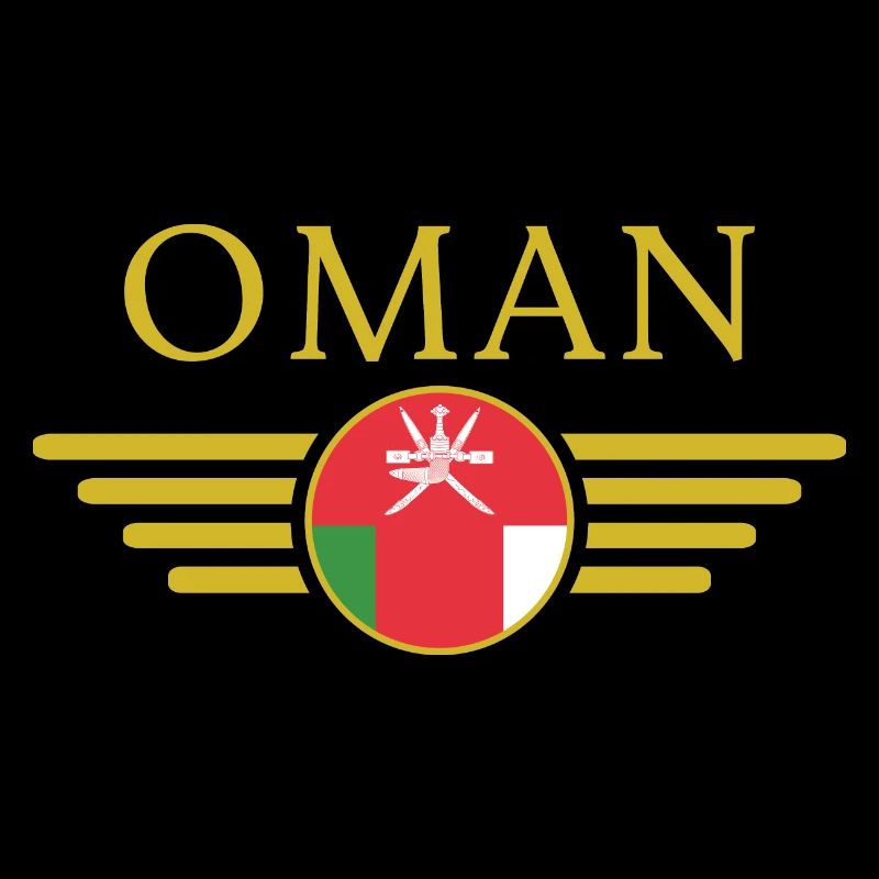 Ich liebe Oman, Eleganz Stil Design T-Shirt