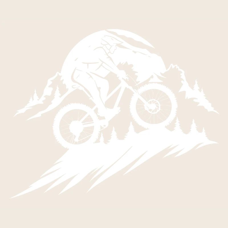 Mountain Biking Sketch