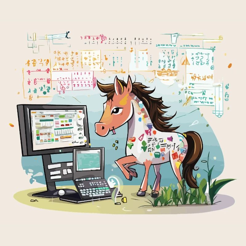 Digital Graffiti Pony