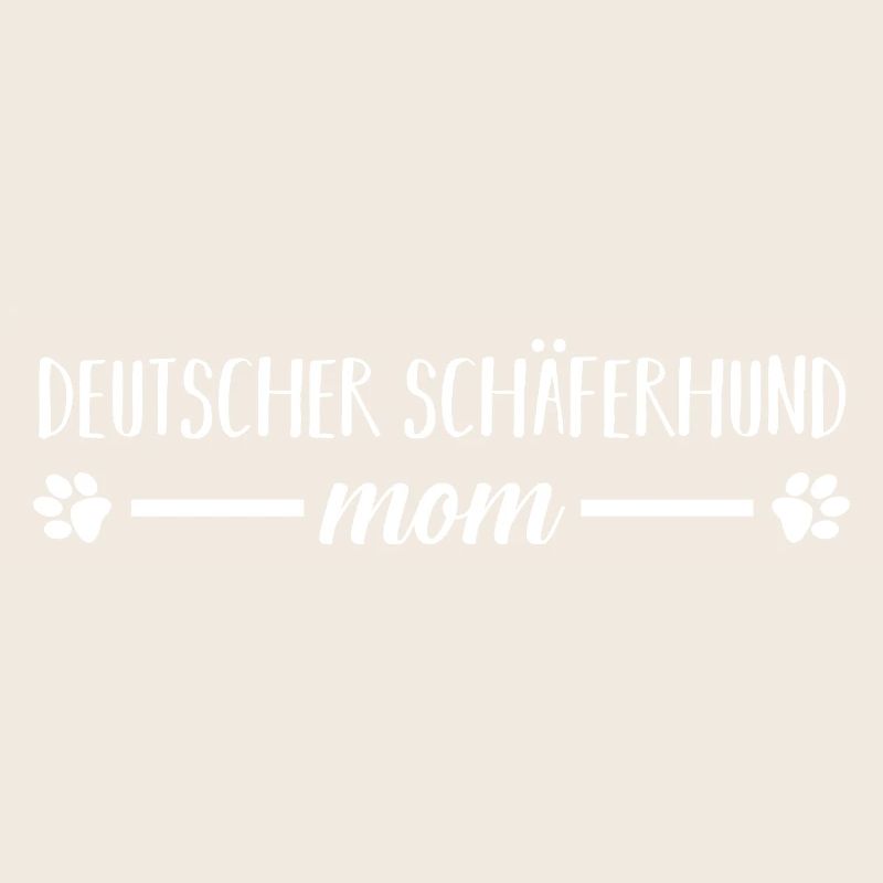 Mama Mutter Hund Deutscher Schäferhund
