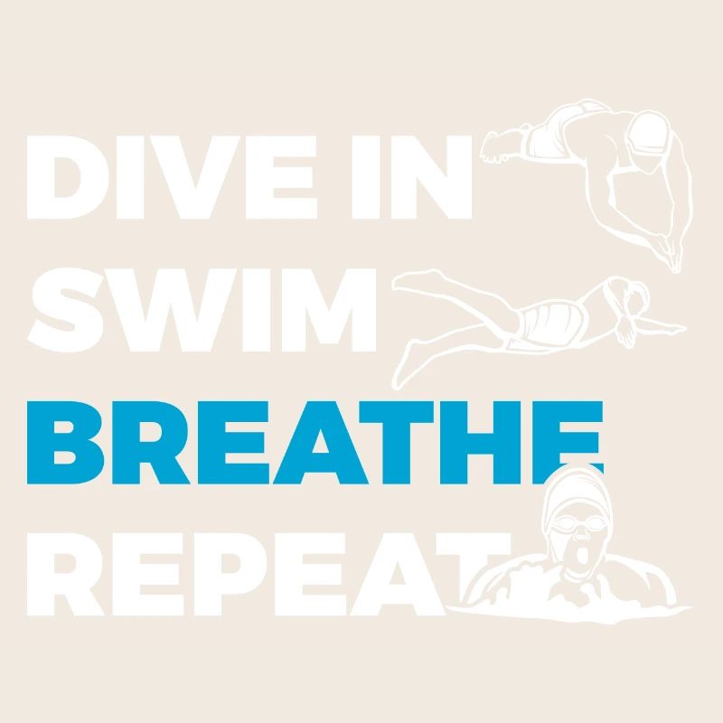 Diving Swimming Breathing Repeating