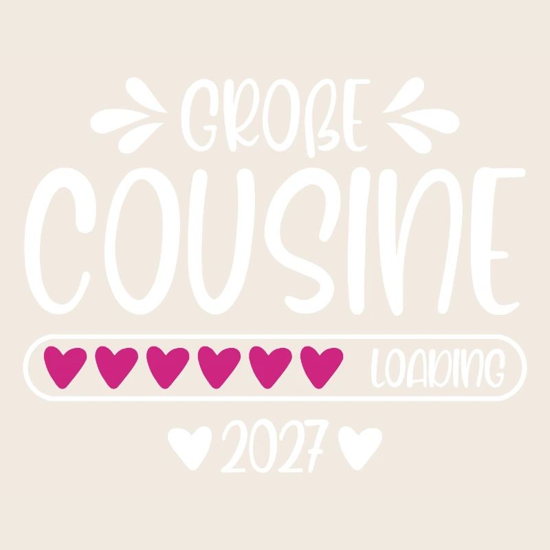 Big Cousin 2027 loading heart loading bar