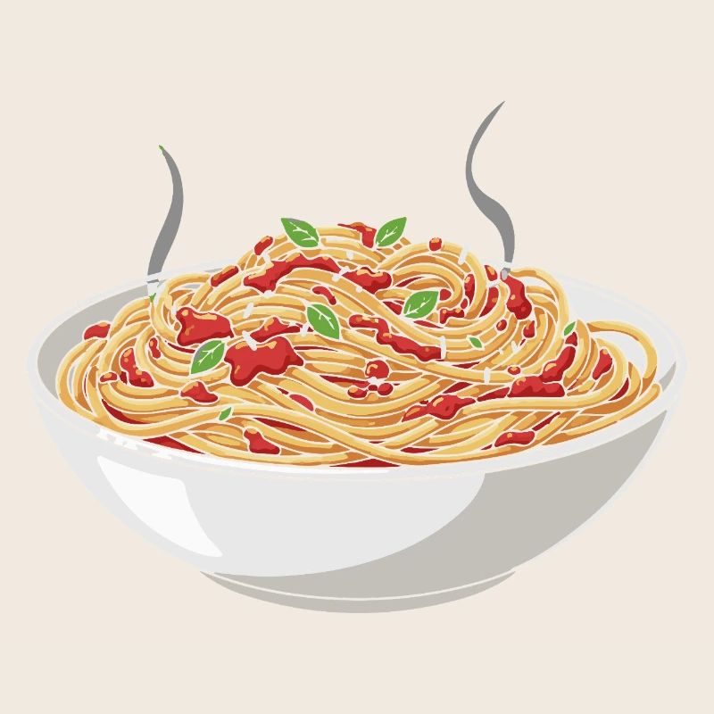 Spaghetti Dampftraum
