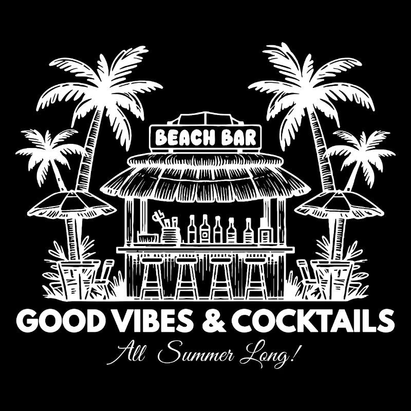 Bar de plage - Ambiance estivale et cocktails