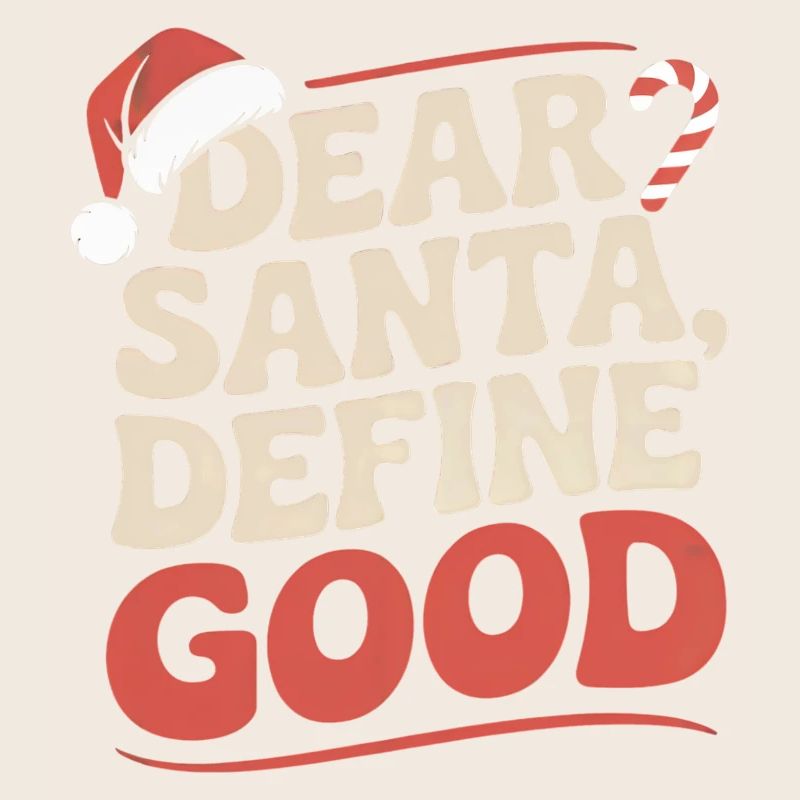 design de Noël sarcastique