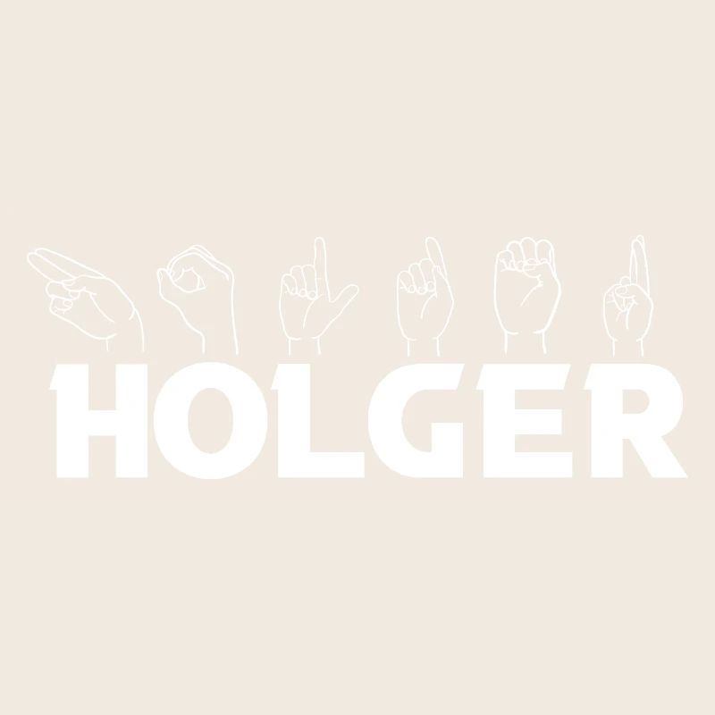 Gebärdensprache Holger