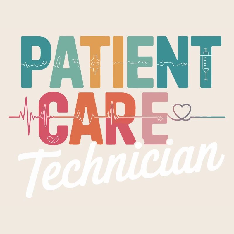 Conception de technicien en soins aux patients