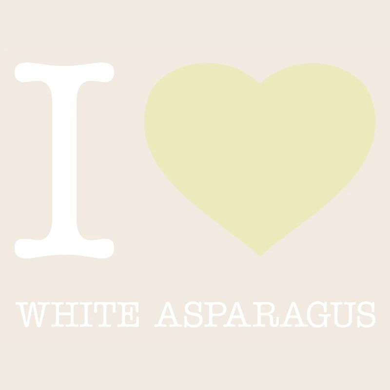 J’AIME LES ASPERGES BLANCHES Spargel