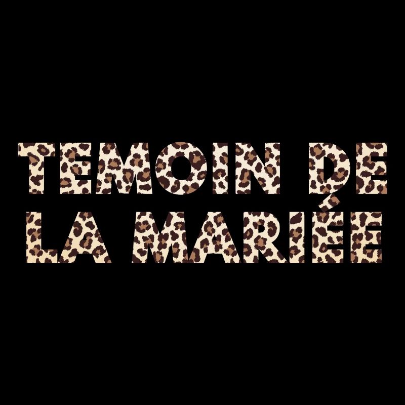 Témoin de La mariée léopard