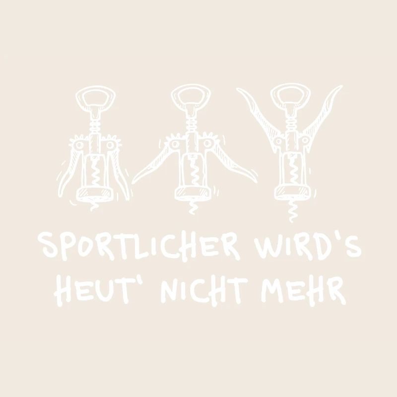 Corkscrew Workout – Funny Beer Saying