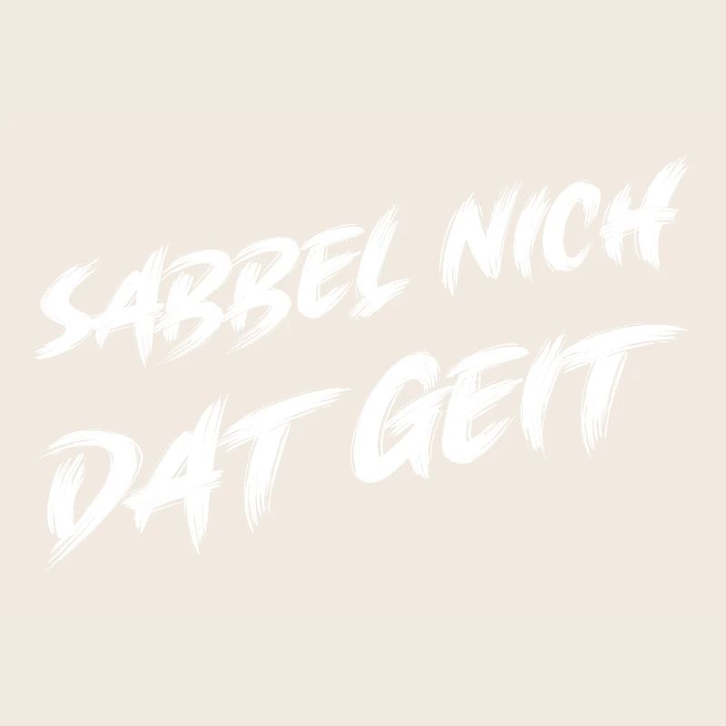 Ne bave pas, conception de dialecte amusante