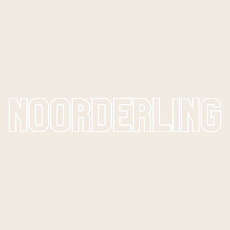 Noorderling Hemd Kapuzenkappe Amsterdam Noord Pullover
