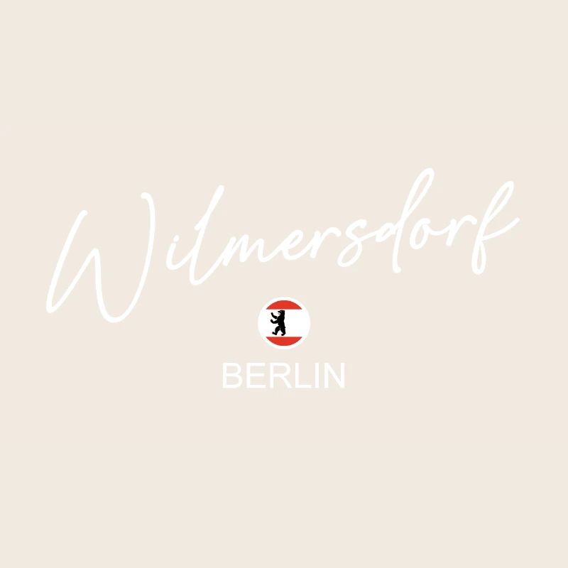Wilmersdorf - Berlin Flag - Berlin Bear