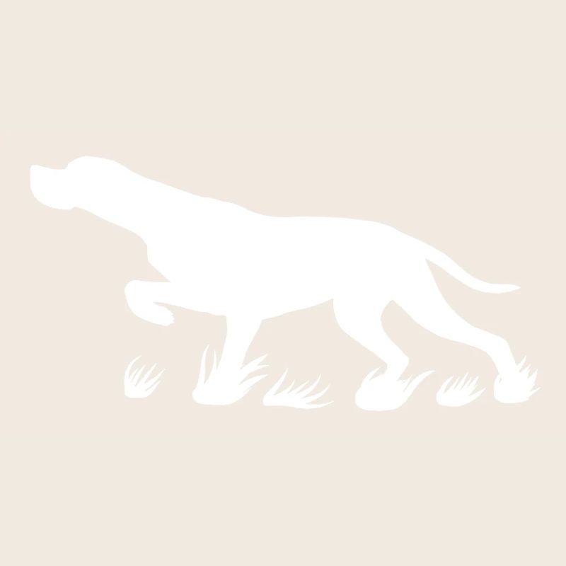 Pointer protruding (white)