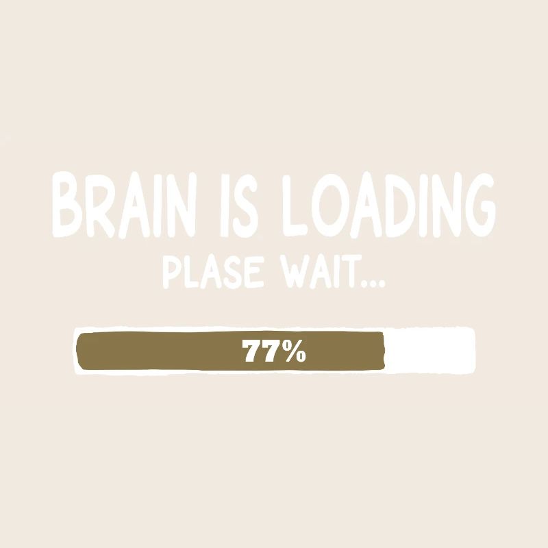 Loading the Brain – Loading Bar Humor