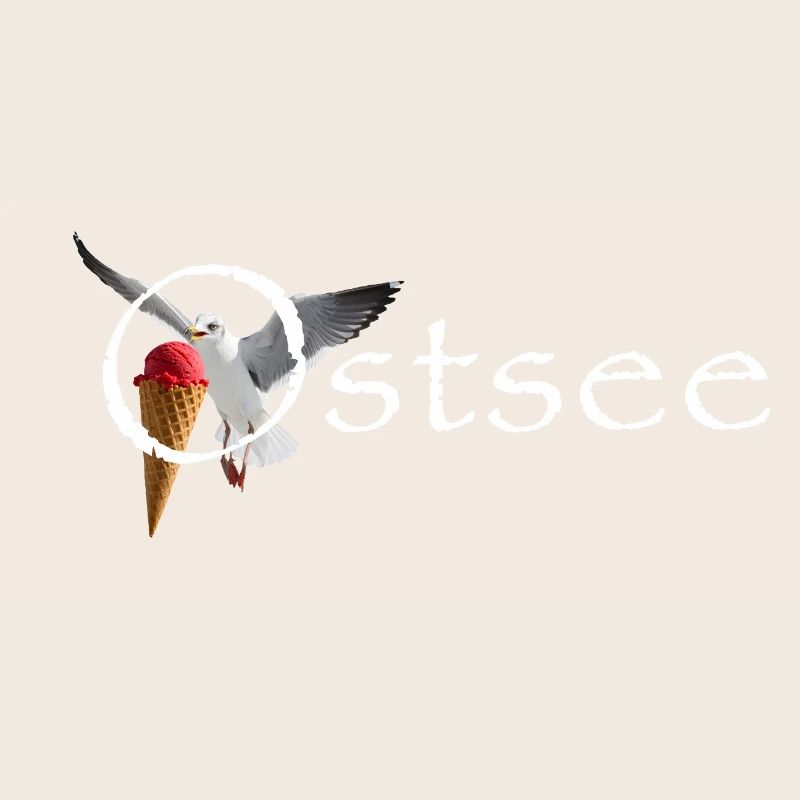 Ostsee Möwe Eisräuber Raubvogel