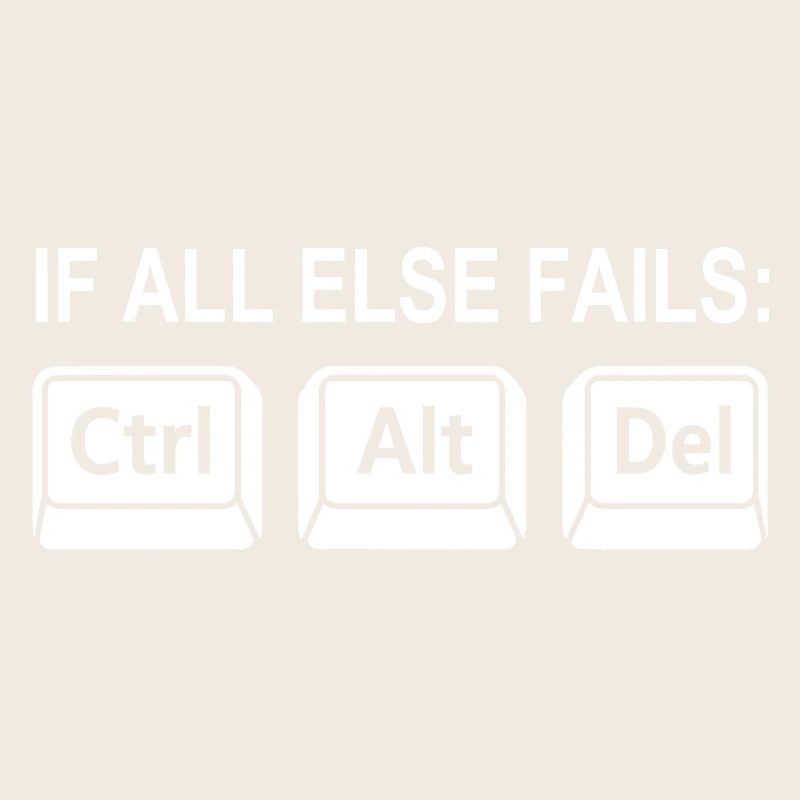 Programmer Shortcut Geek IT Support Computer