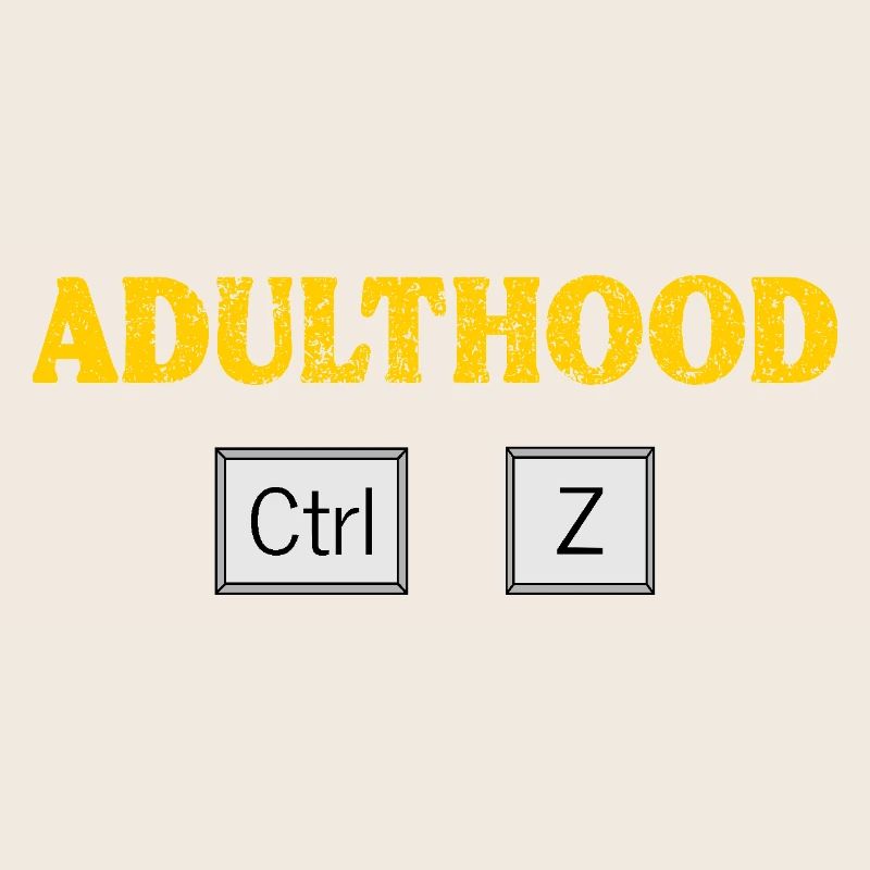 Âge adulte Ctrl Z Tech Geek Codage et programmation