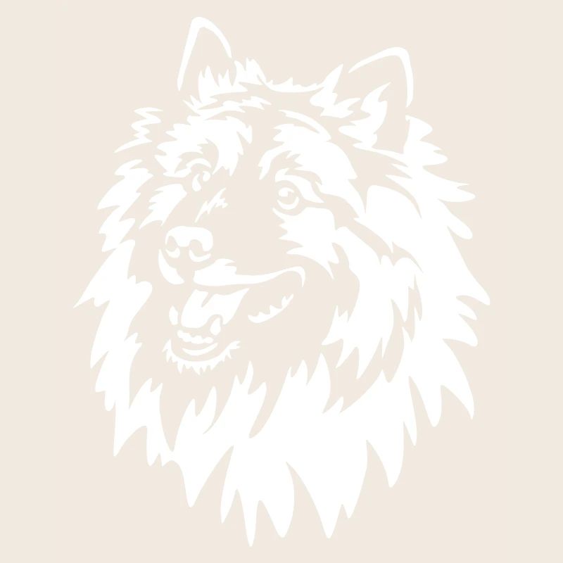 Wolfsspitz Head "Black Edition"