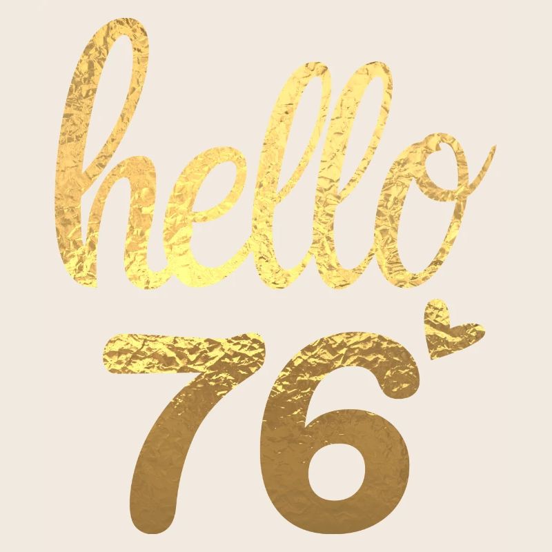 Hello 76 doré