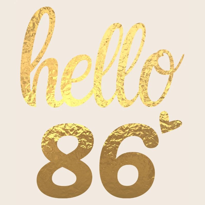 Hello 86 doré