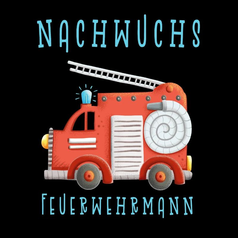 Nachwuchs Feuerwehrmann I Feuerwehrauto