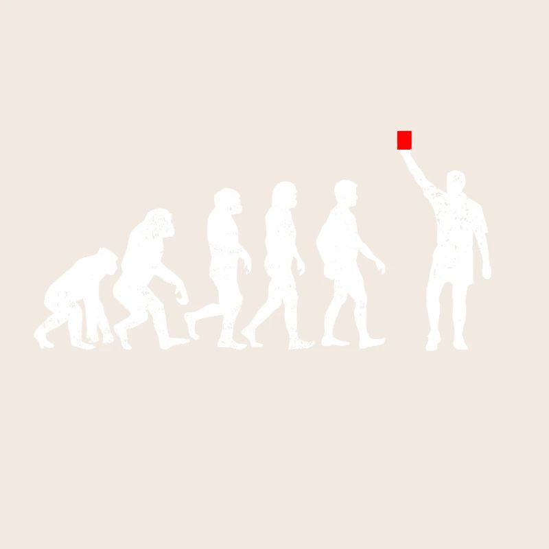 Referee evolution gift soccer card