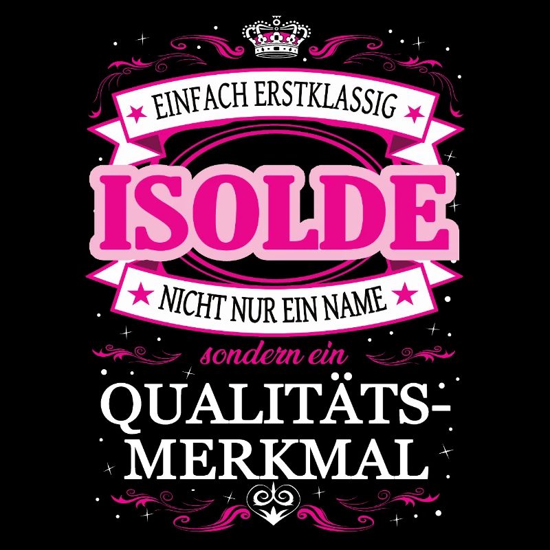 Caractéristique de qualité Isolde tout simplement de première classe