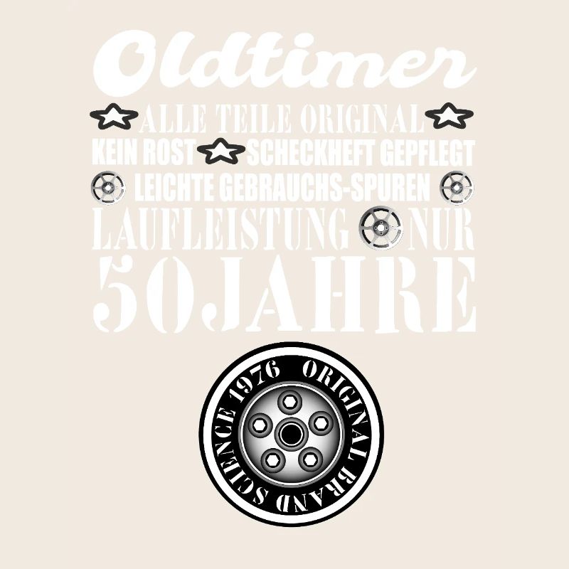 zum 50. Geburtstag - Oldtimer